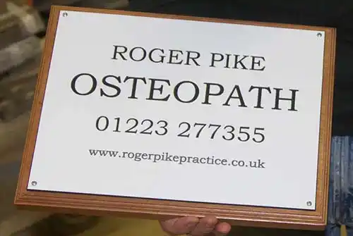 Engraved Acrylic Laminate Plaque