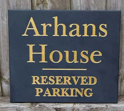 Dark Knight Polygood House Sign