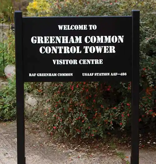 Visitor Centre Entrance Sign