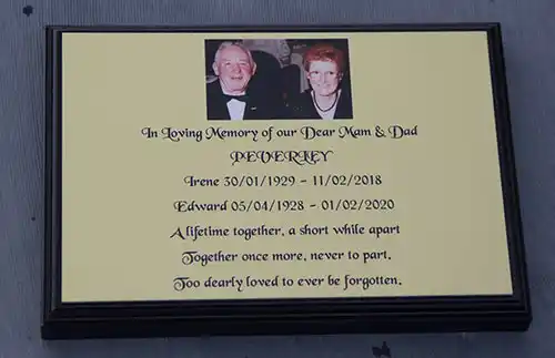 Black Backing Board