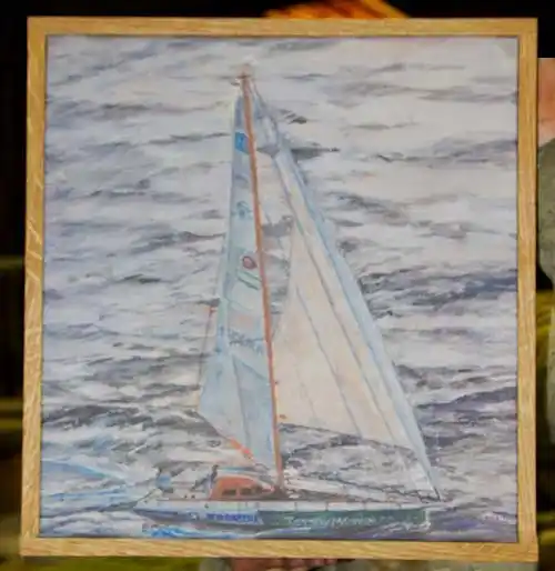 Oak Framed Canvas