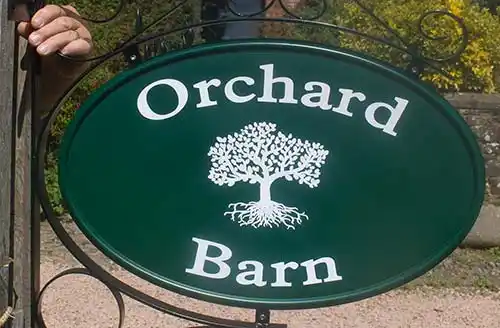 Hanging House Sign