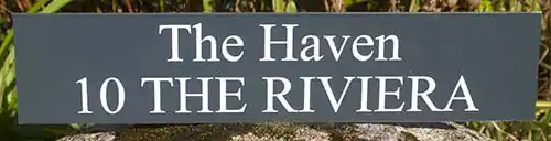 House Address Sign