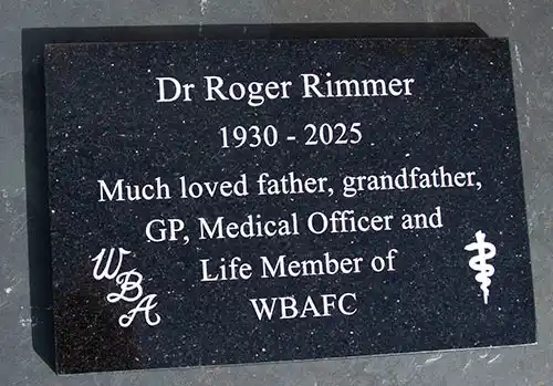 Black  Galaxy Granite Memorial