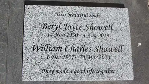 Celtic Grey Memorial Tablet