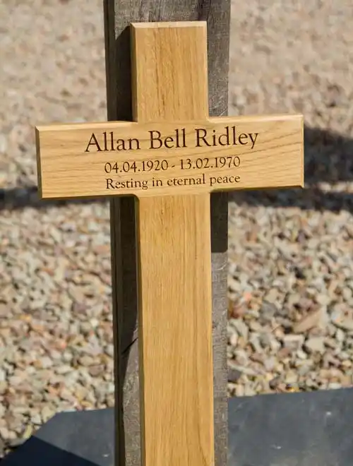 Bespoke Oak Cross