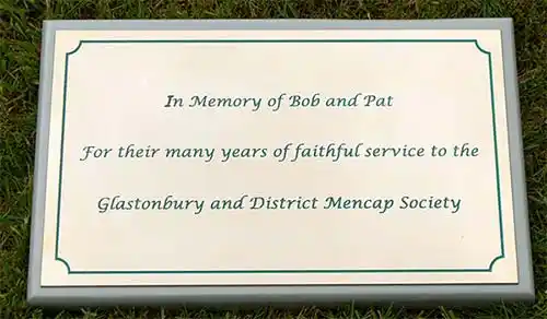 Engraved Brass - Corian Backing Board
