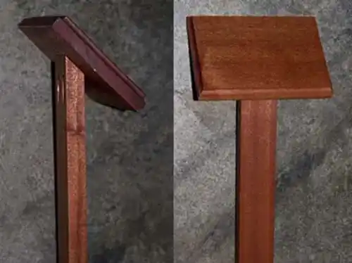 Back Fixed Wooden Stakes