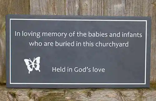 Natural Slate Memorial