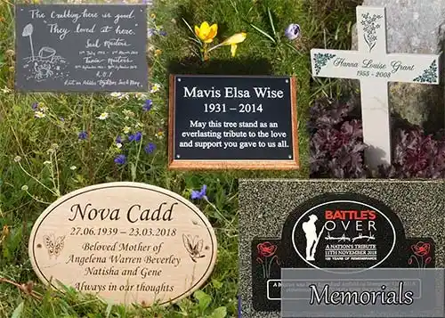 Memorials and Memorial Plaques