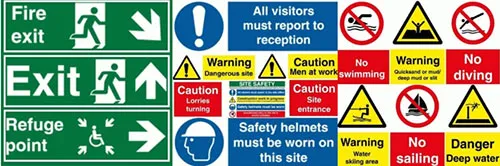 Take a look at our huge range of safety signs which can be quickly dispatched. Safety Signs