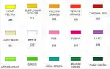 Vinyl Colours for cut vinyl lettering