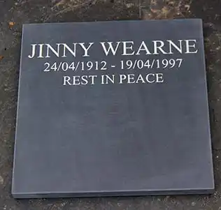 title here Welsh Slate Memorial