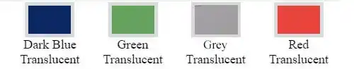 Translucent Vinyl Colours