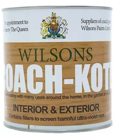 As used on the Kings coaches High Gloss Coach Enamel