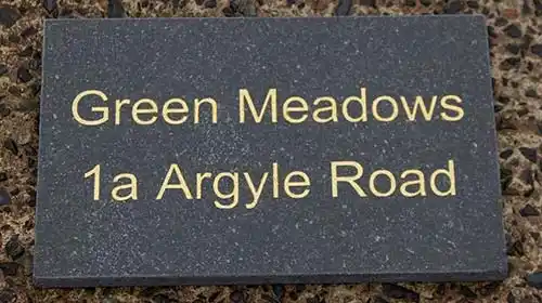 Granite House Sign