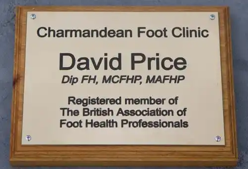 Standard Brass Plaque