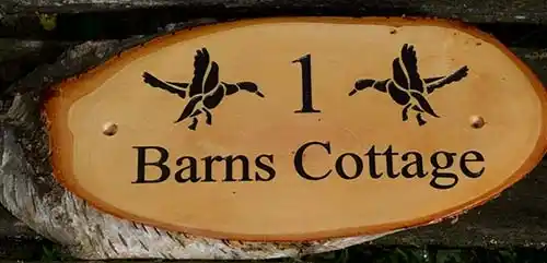 Each rustic wood sign is totally unique Rustic Wooden House Sign