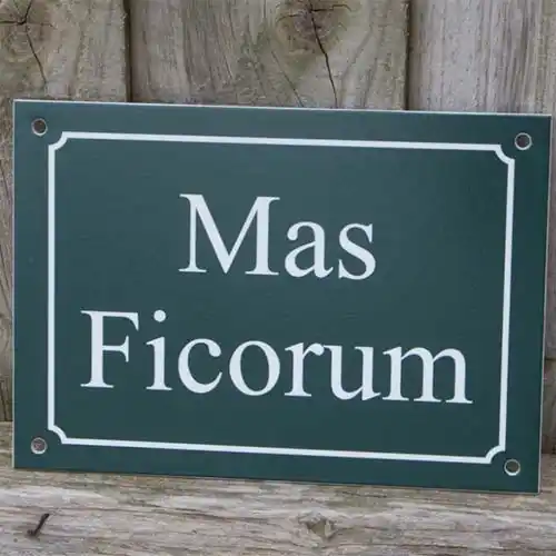 French Style Name Plates