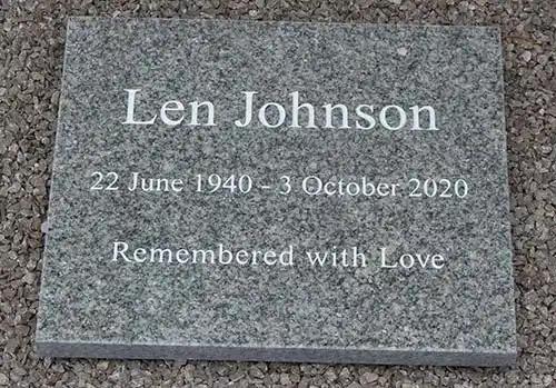Grey Granite Memorial