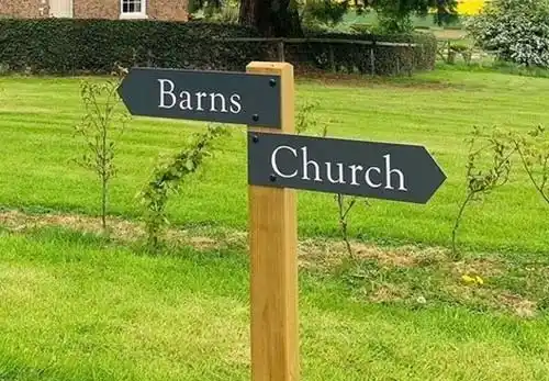 Simple Wooden Post