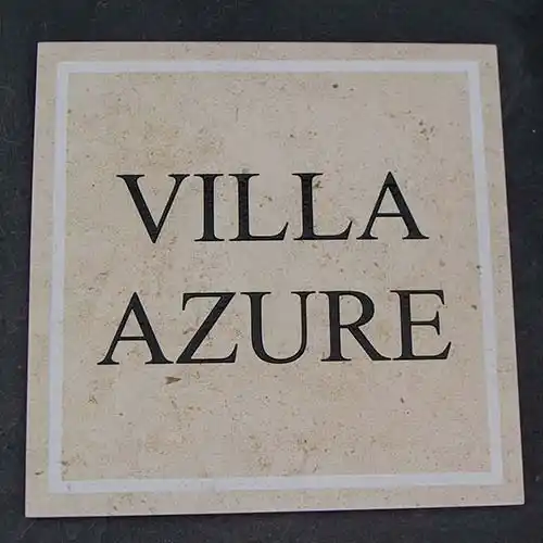 Limestone House Sign