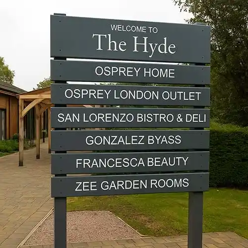 Painted Ladder Sign
