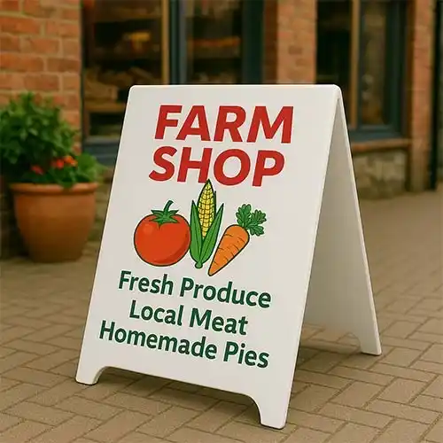 Farm Shop A-Board