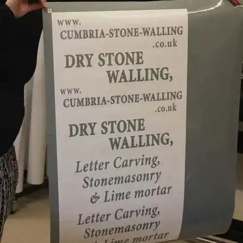 Solid Colour Lettering
