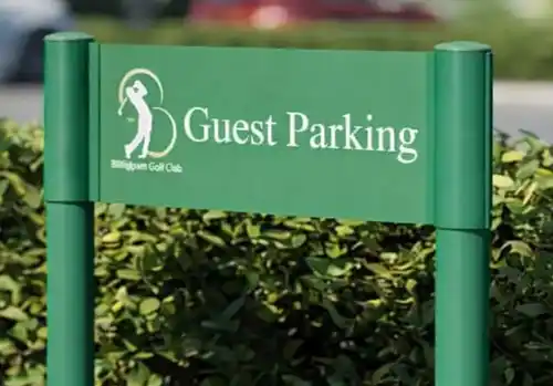 Double Sided Aluminium Signs