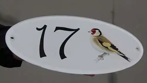 House Number Sign