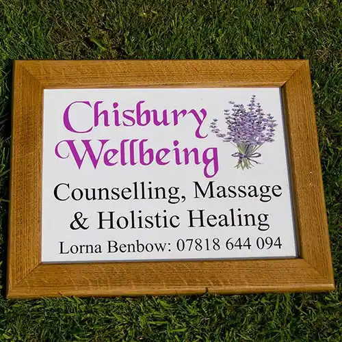 Printed Framed Sign