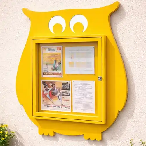 Children’s animal notice board for schools and nurseries